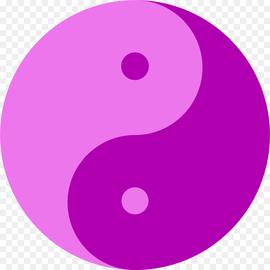 El Yin Y El Yang，Magenta PNG