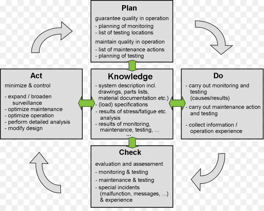 Pdca，Gestión PNG