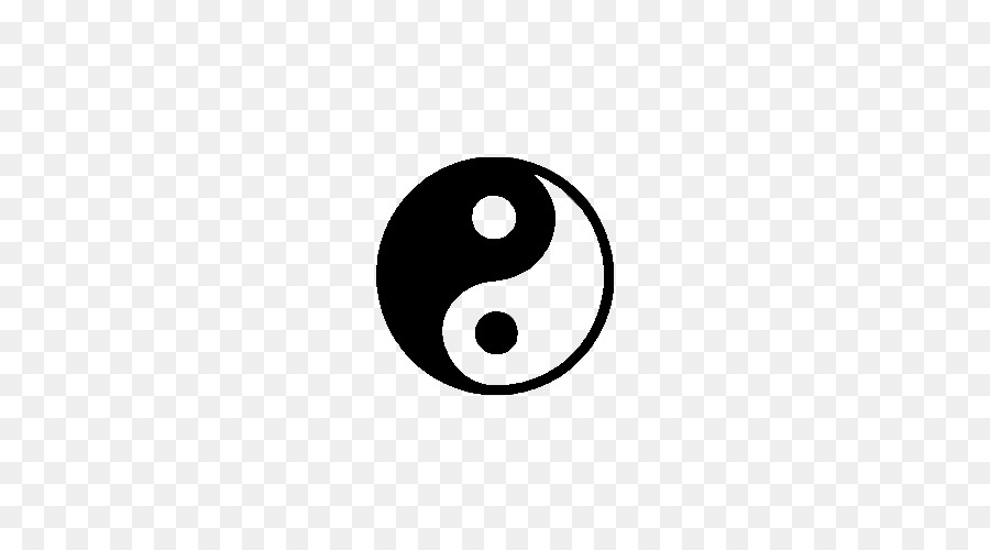 El Yin Y El Yang，En Blanco Y Negro PNG