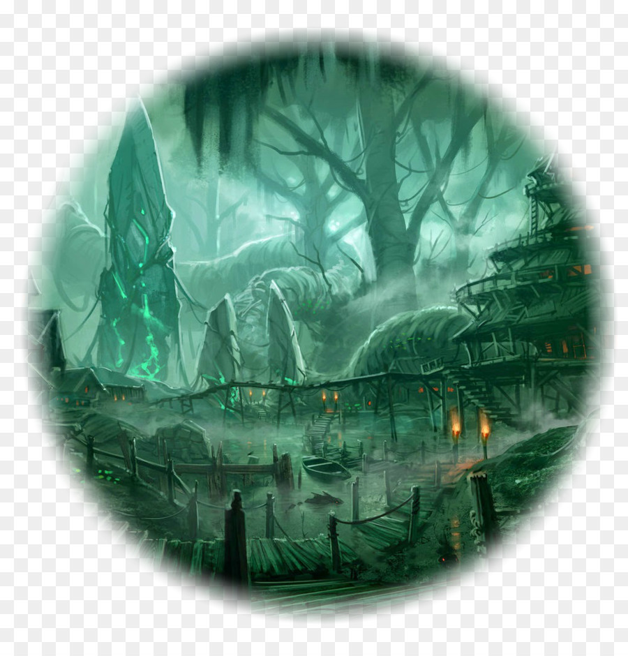 Paisaje De Fantasía，Místico PNG