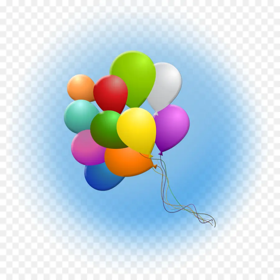 Globos Coloridos，Fiesta PNG