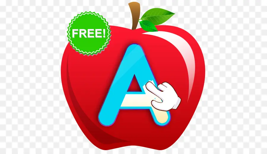 Manzana Con La Letra A，Alfabeto PNG