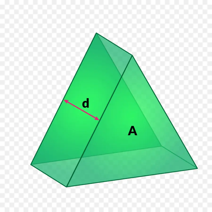 Pirámide Verde，3d PNG