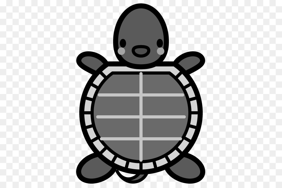 Tortuga，En Blanco Y Negro PNG