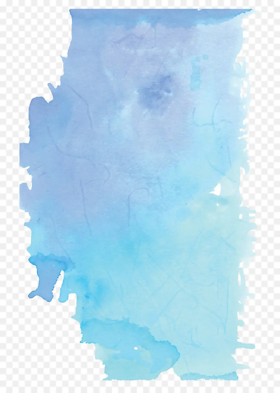 Acuarela，Azul PNG