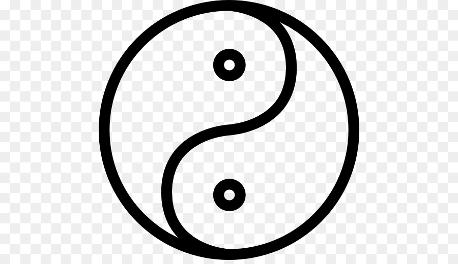 Yin Y Yang，Símbolo PNG