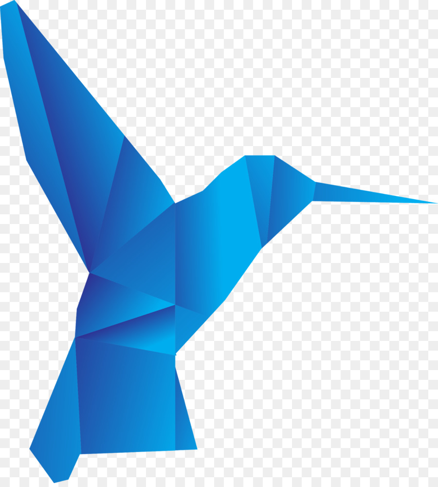 Origami De Papel，Turquesa PNG