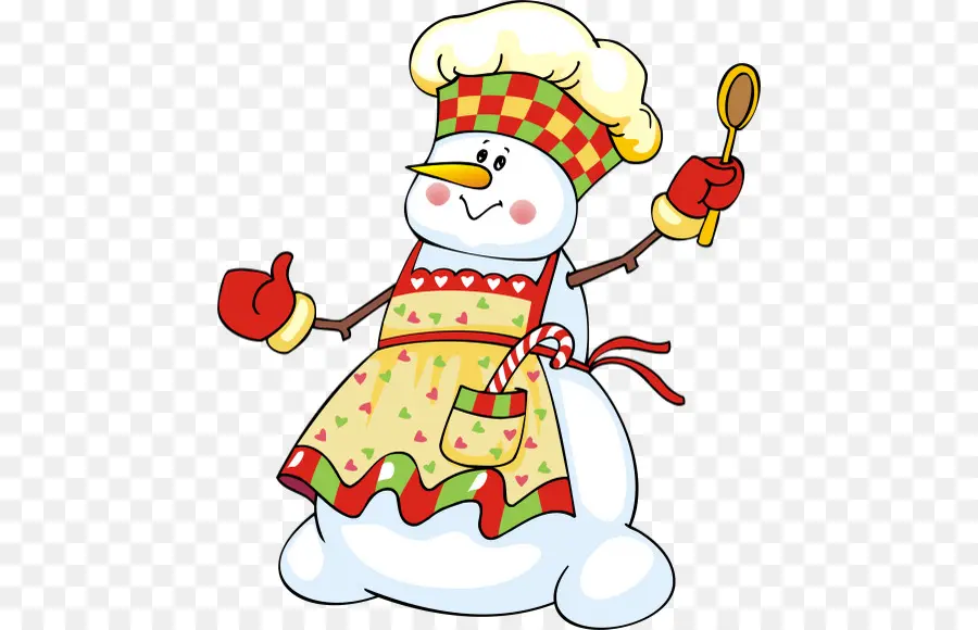 Chef Muñeco De Nieve，Delantal PNG