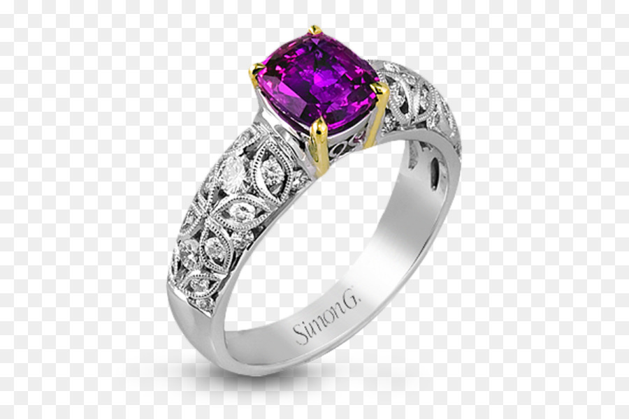 Anillo，Amatista PNG