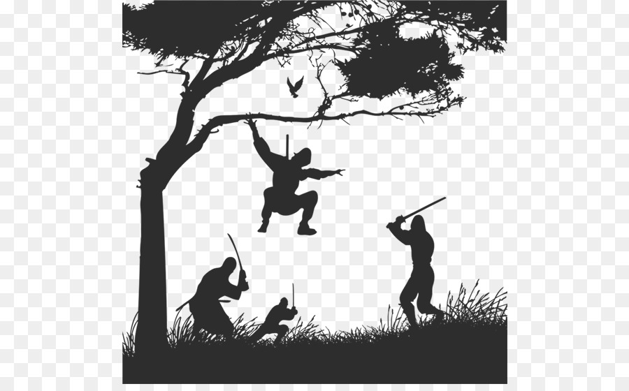 Ninjas，Árbol PNG