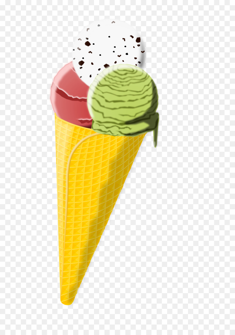 Conos De Helado，Helado PNG