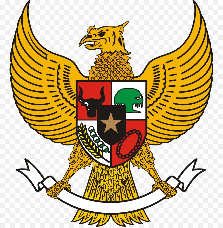 Indonesia，El Emblema Nacional De Indonesia PNG