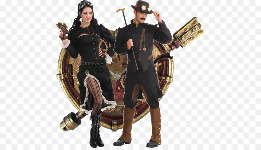 Steampunk，Disfraz PNG