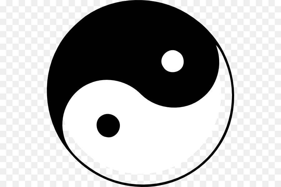 En Blanco Y Negro，El Yin Y El Yang PNG