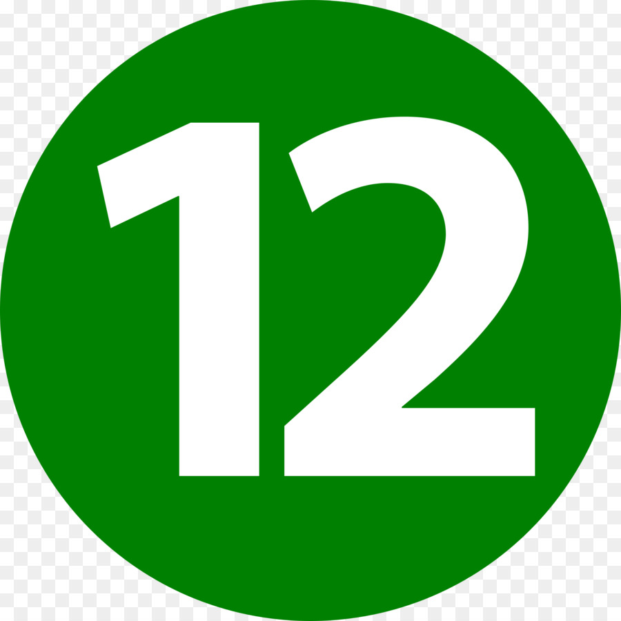 Numero 12，Dígito PNG