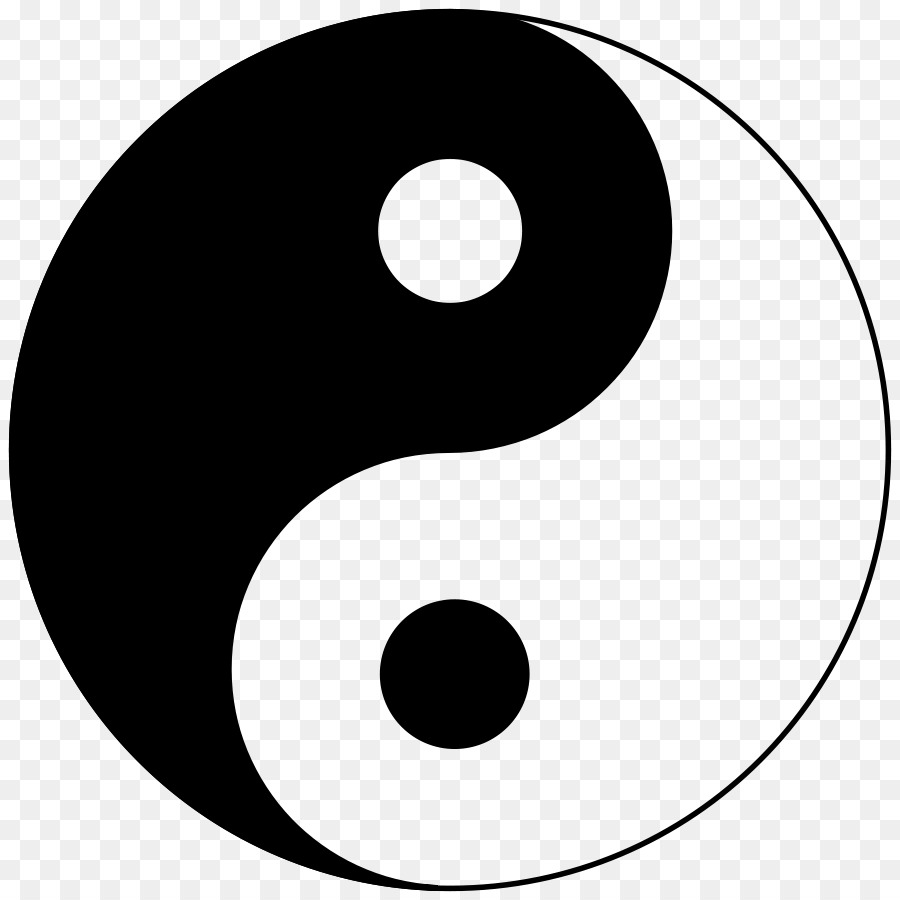 El Yin Y El Yang，Taijitu PNG