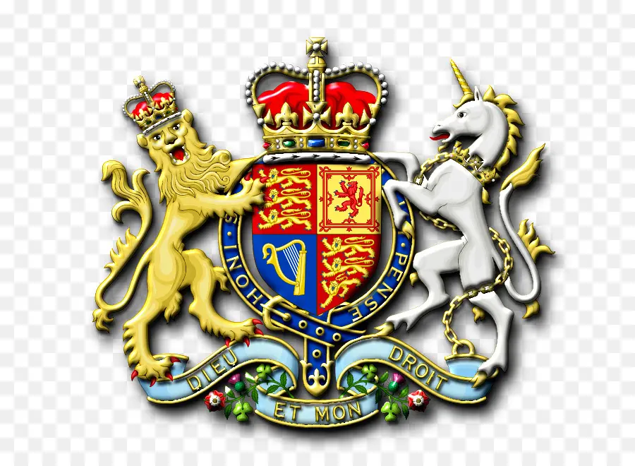 Inglaterra，El Real Escudo De Armas Del Reino Unido PNG