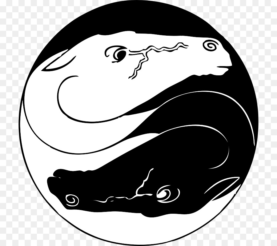 Yin Y Yang，Símbolo PNG