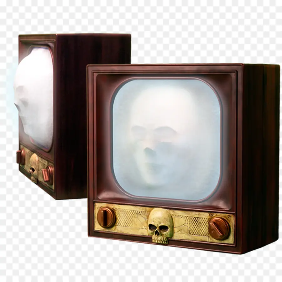 Calavera Tv，Antiguo PNG