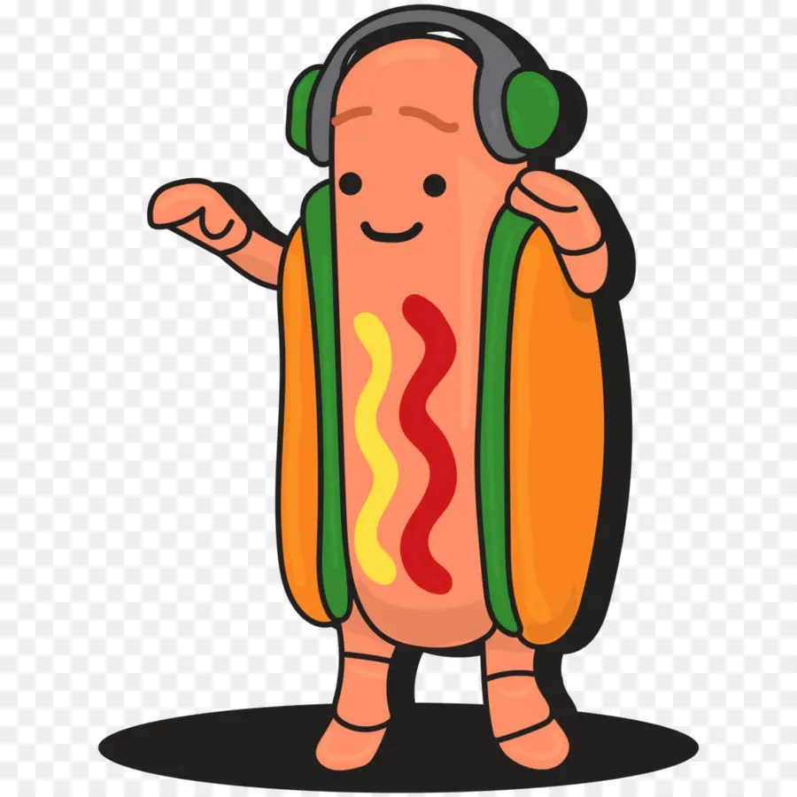 Hot Dog，Auriculares PNG