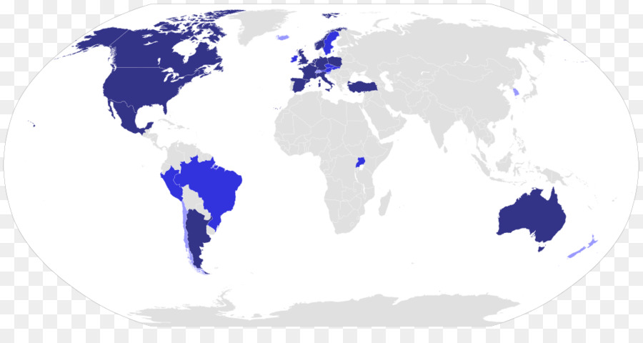 Mapa Mundial，Países PNG