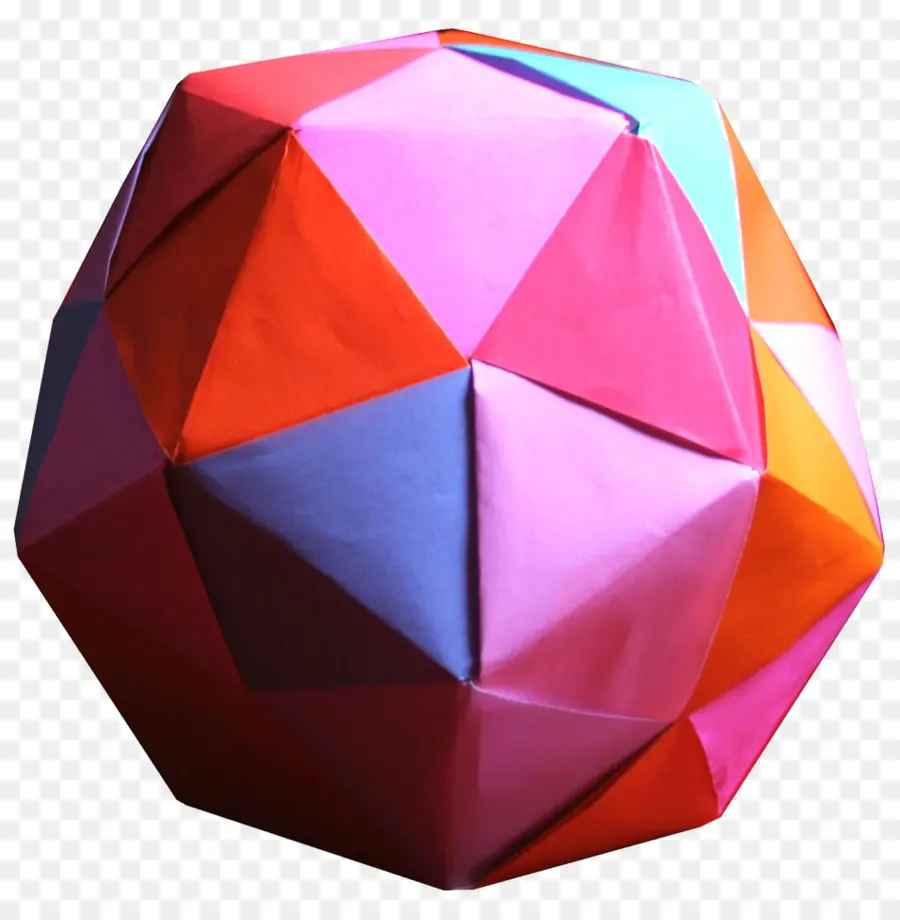 Dodecaedro，Modular De Origami PNG