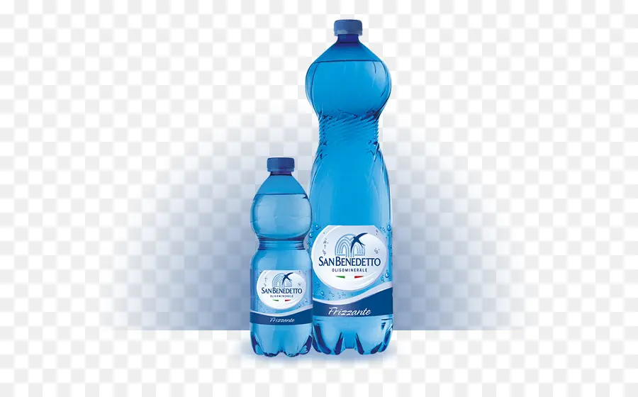 Botellas De Agua，Azul PNG