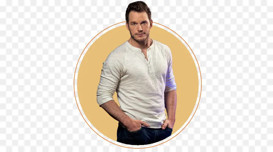 Hombre Con Camisa Blanca，Casual PNG