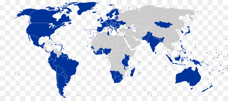 Mapa Mundial，Países PNG