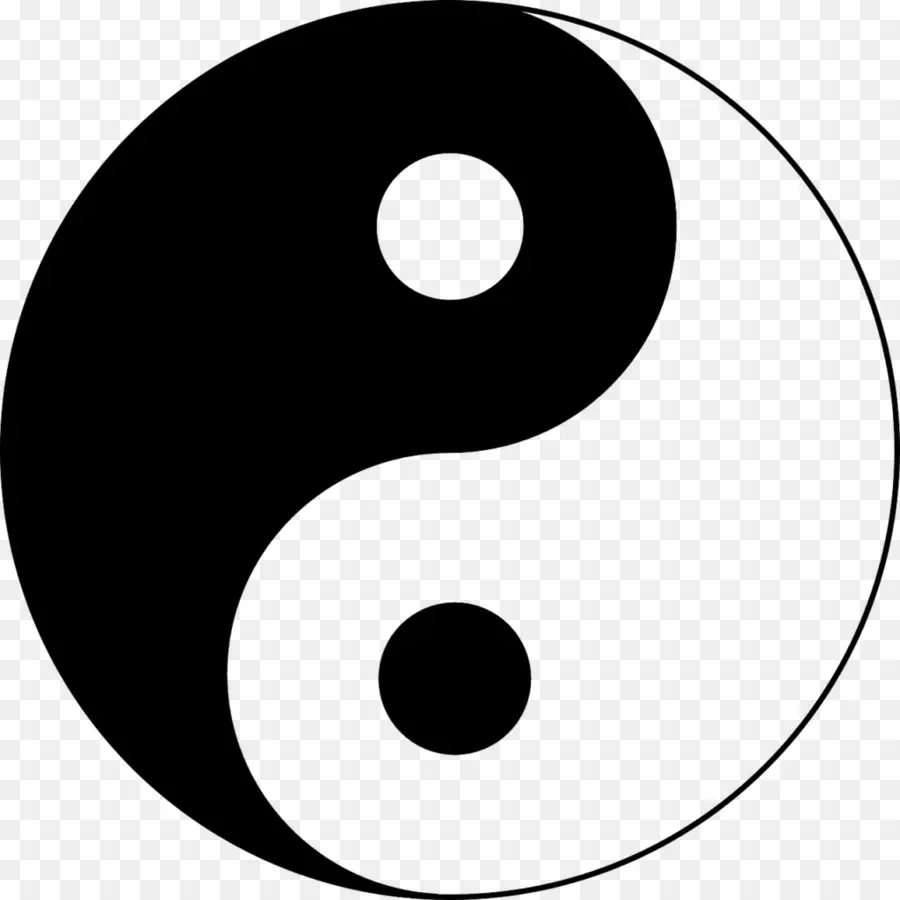 El Yin Y El Yang，Taijitu PNG