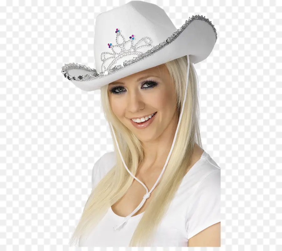 Mujer Con Sombrero De Vaquero，Sombrero PNG