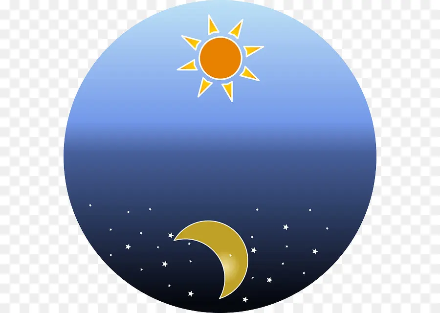 Sol Y Luna，Día PNG