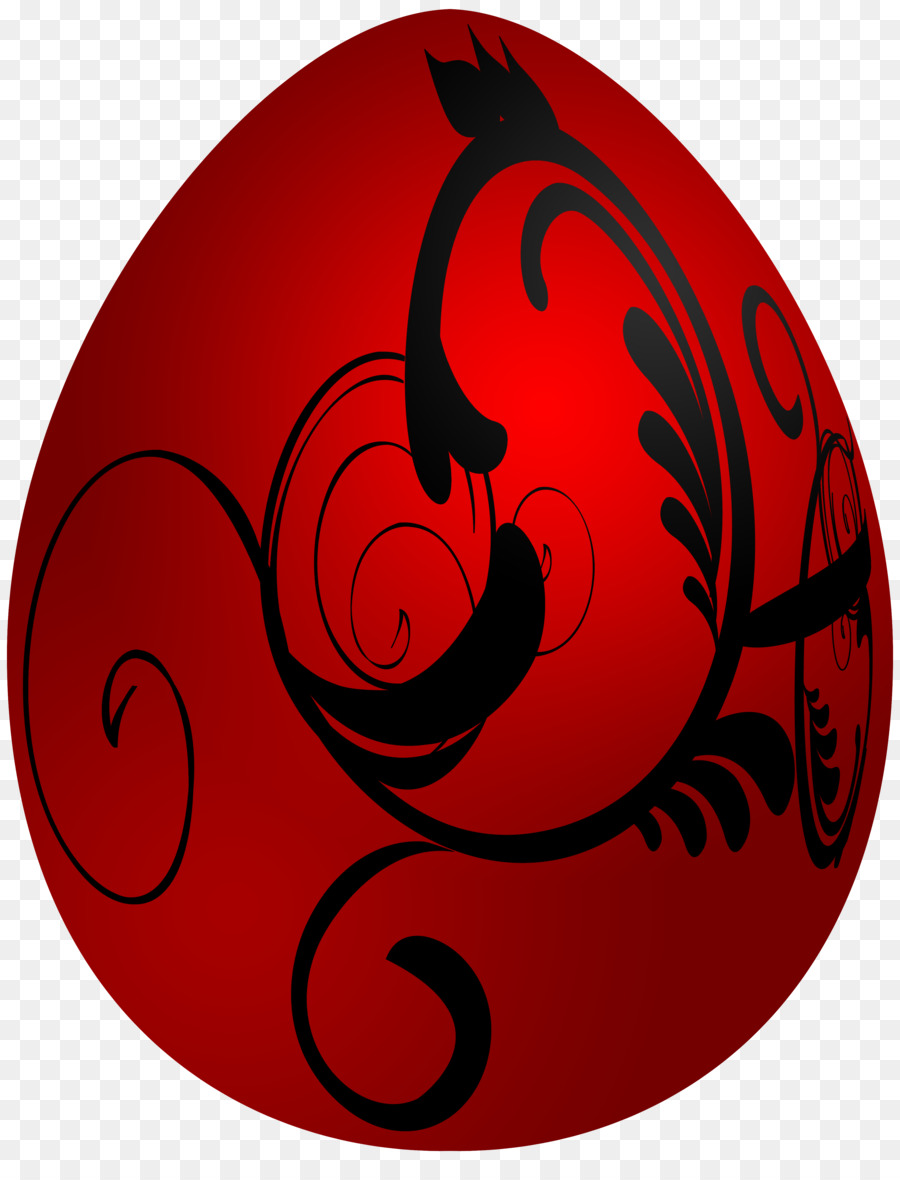 Rojo Huevo De Pascua，Huevo De Pascua PNG