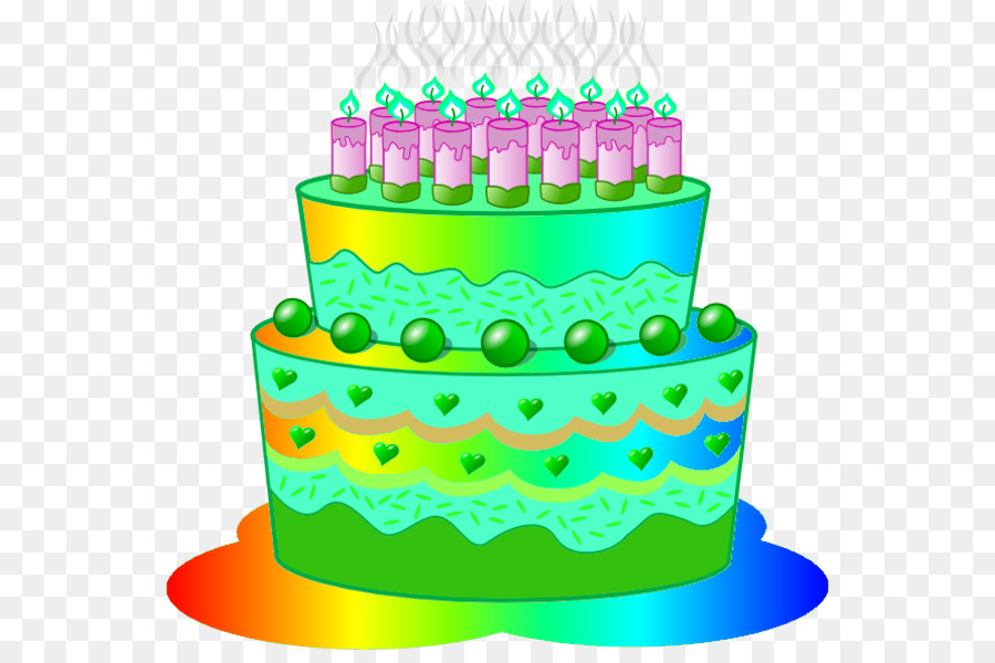 Pastel De Cumpleaños，Glaseado De Formación De Hielo PNG