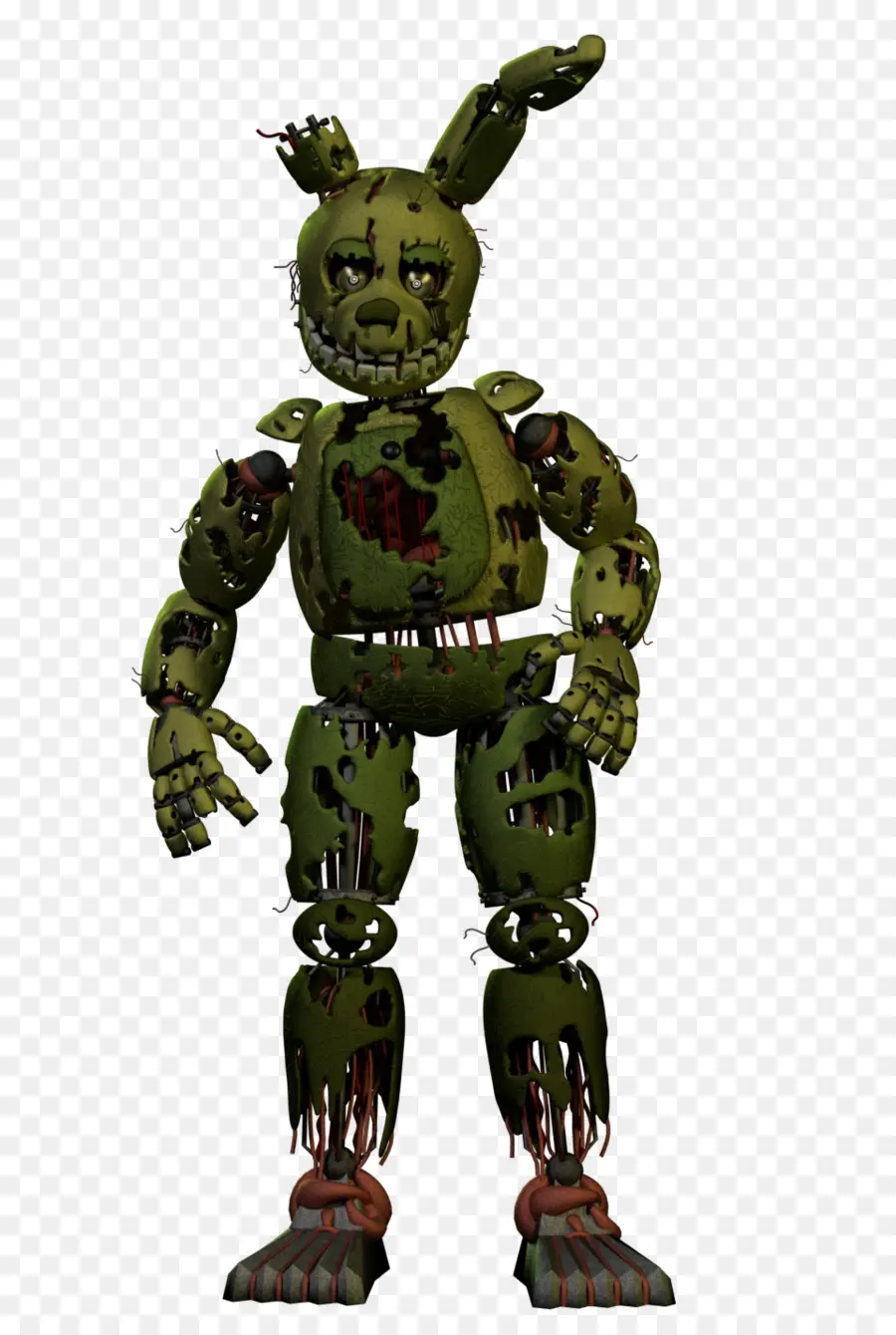 Animatrónico Verde，Robot PNG