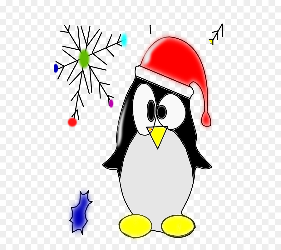 Penguin，La Navidad PNG