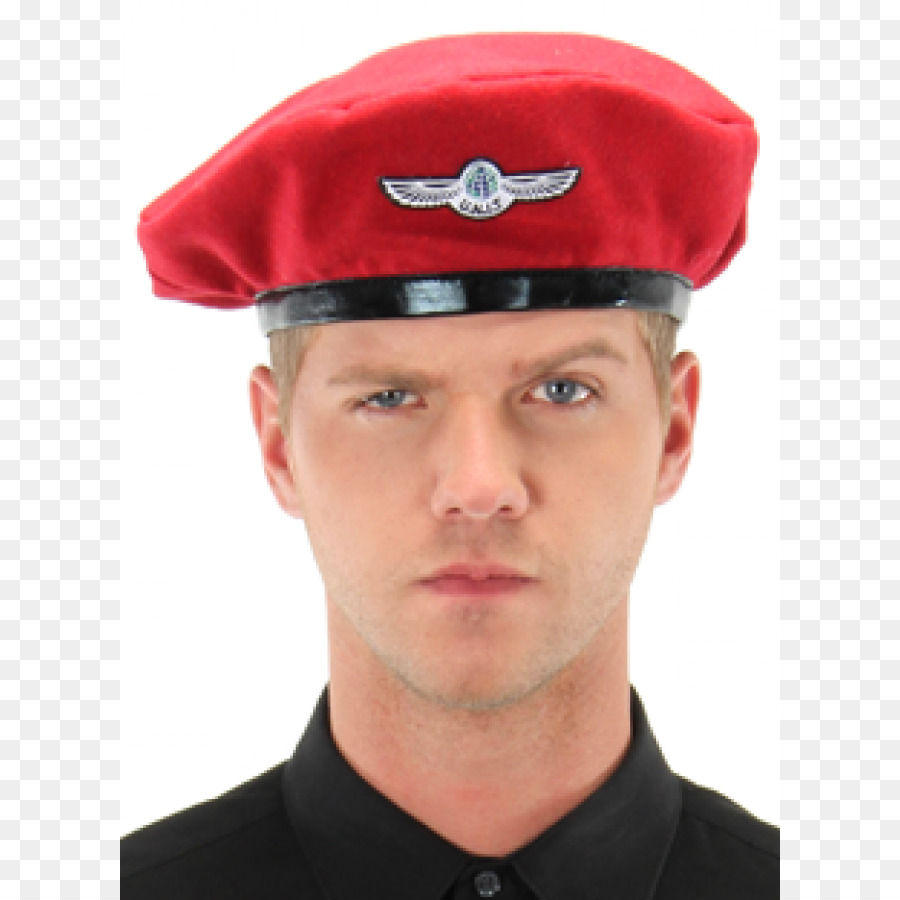 Hombre De Boina Roja，Sombrero PNG