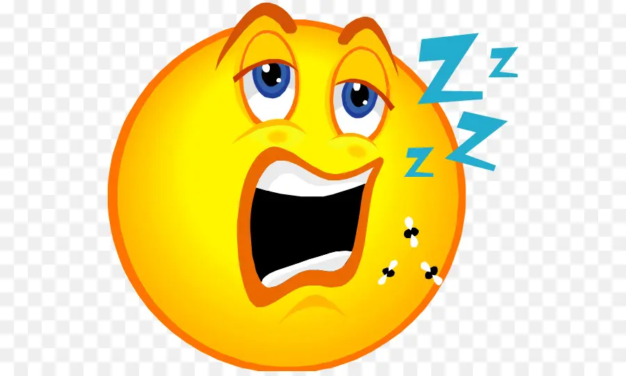 Emoji Bostezando，Dormir PNG