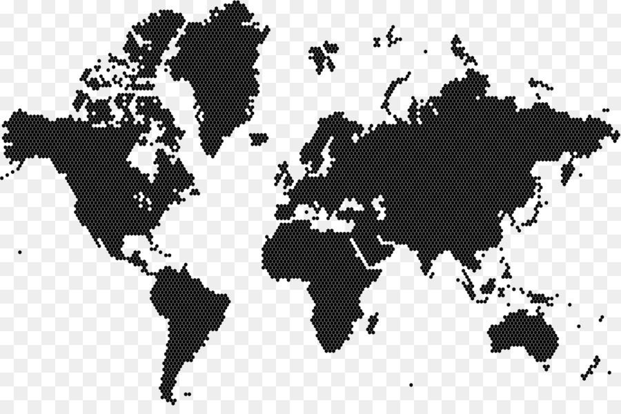 Mapa Mundial，Continentes PNG