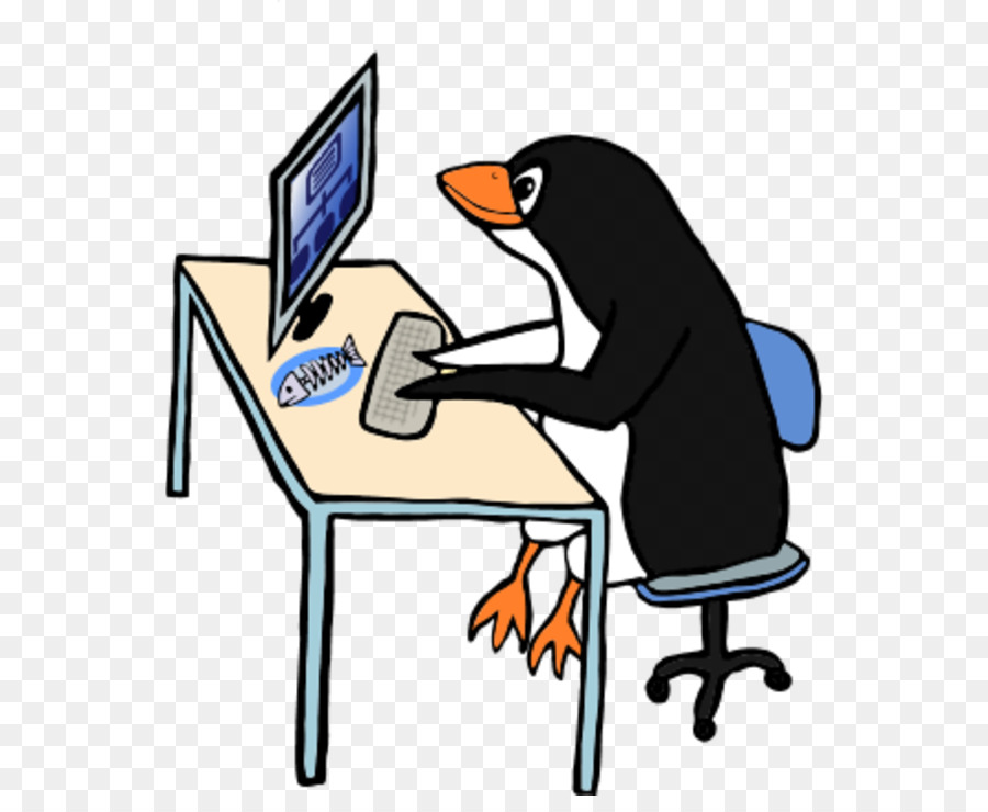 Pingüino，Computadora PNG