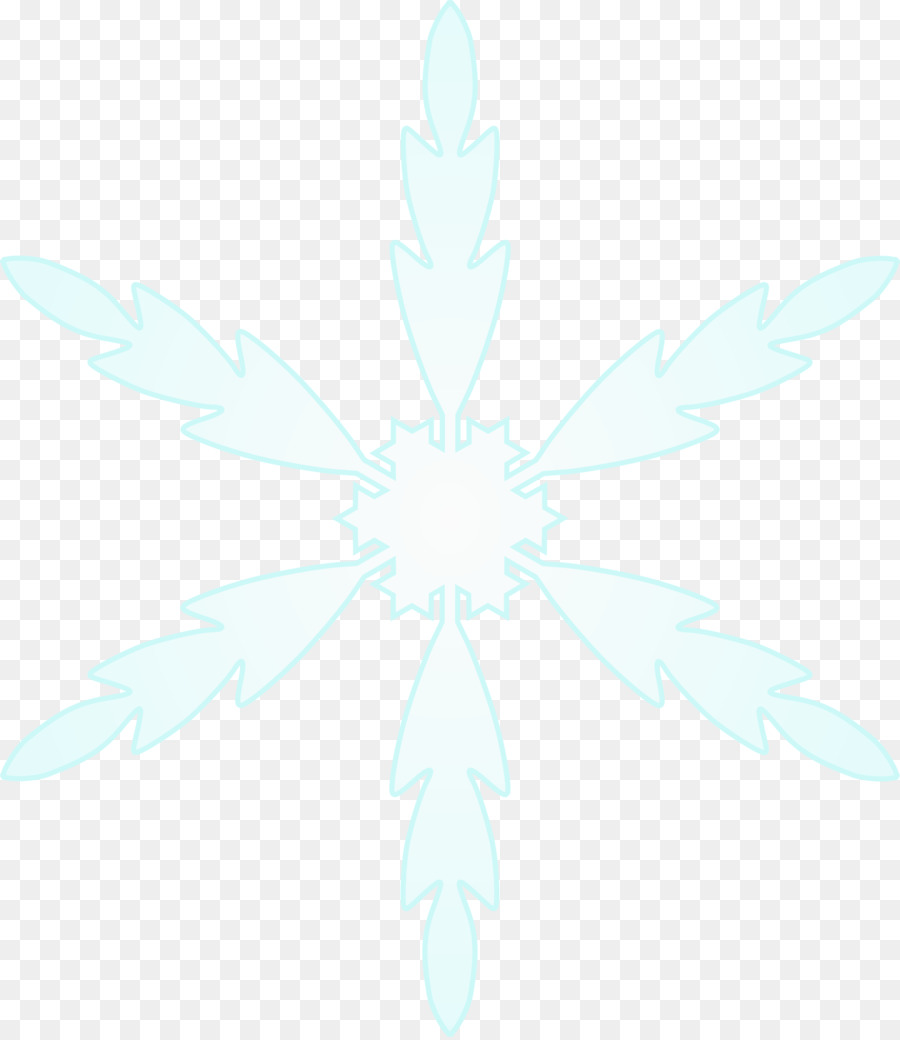 Copo De Nieve Azul，Invierno PNG