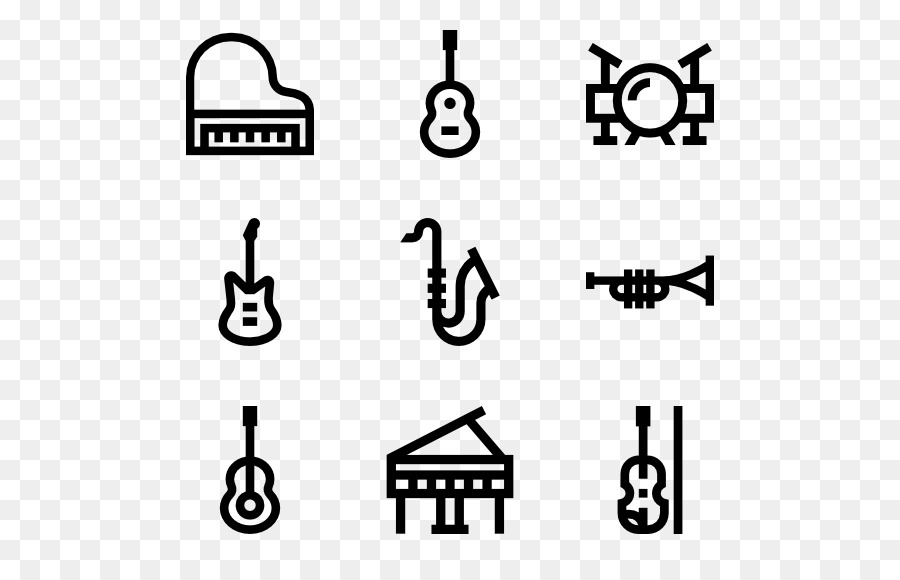 Instrumentos Musicales，Iconos PNG