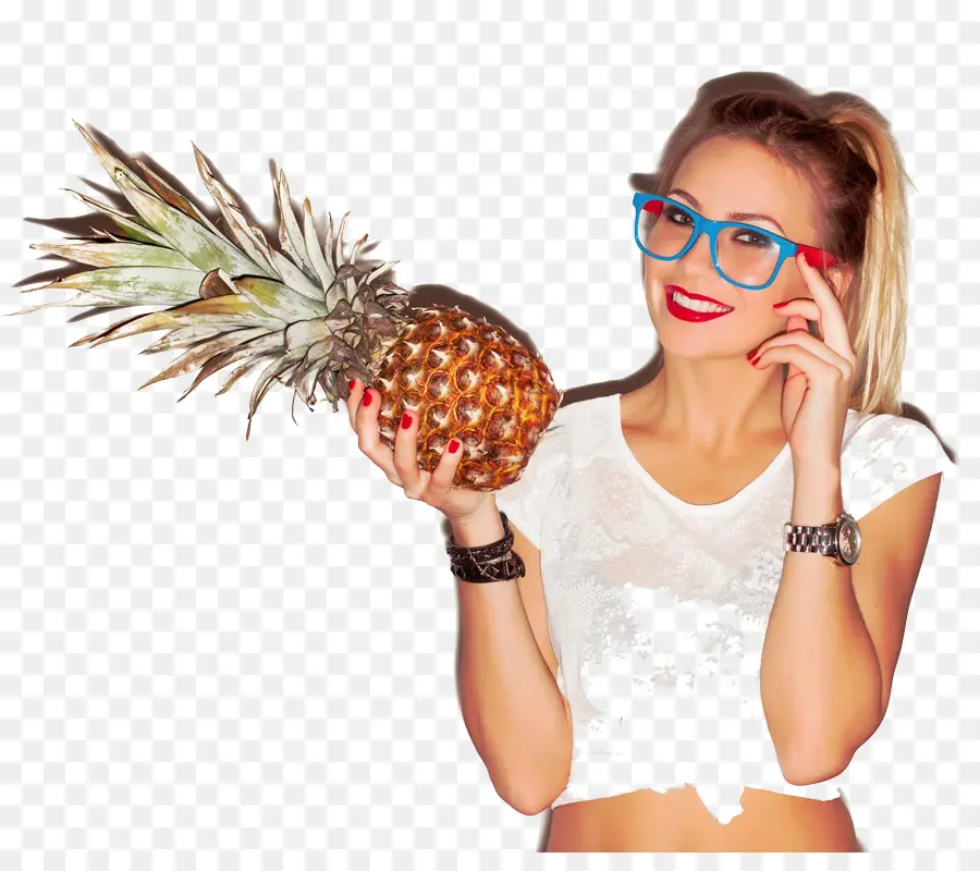 Piña，Mujer PNG