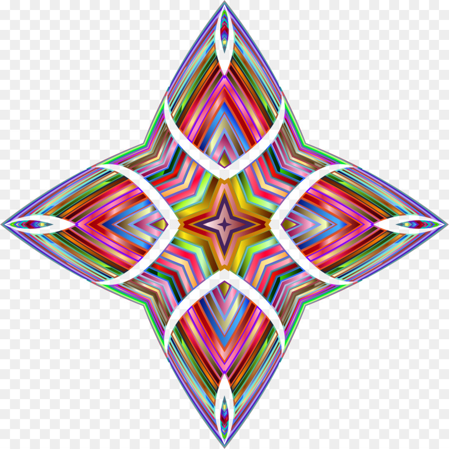 Estrella Colorida，Diseño PNG