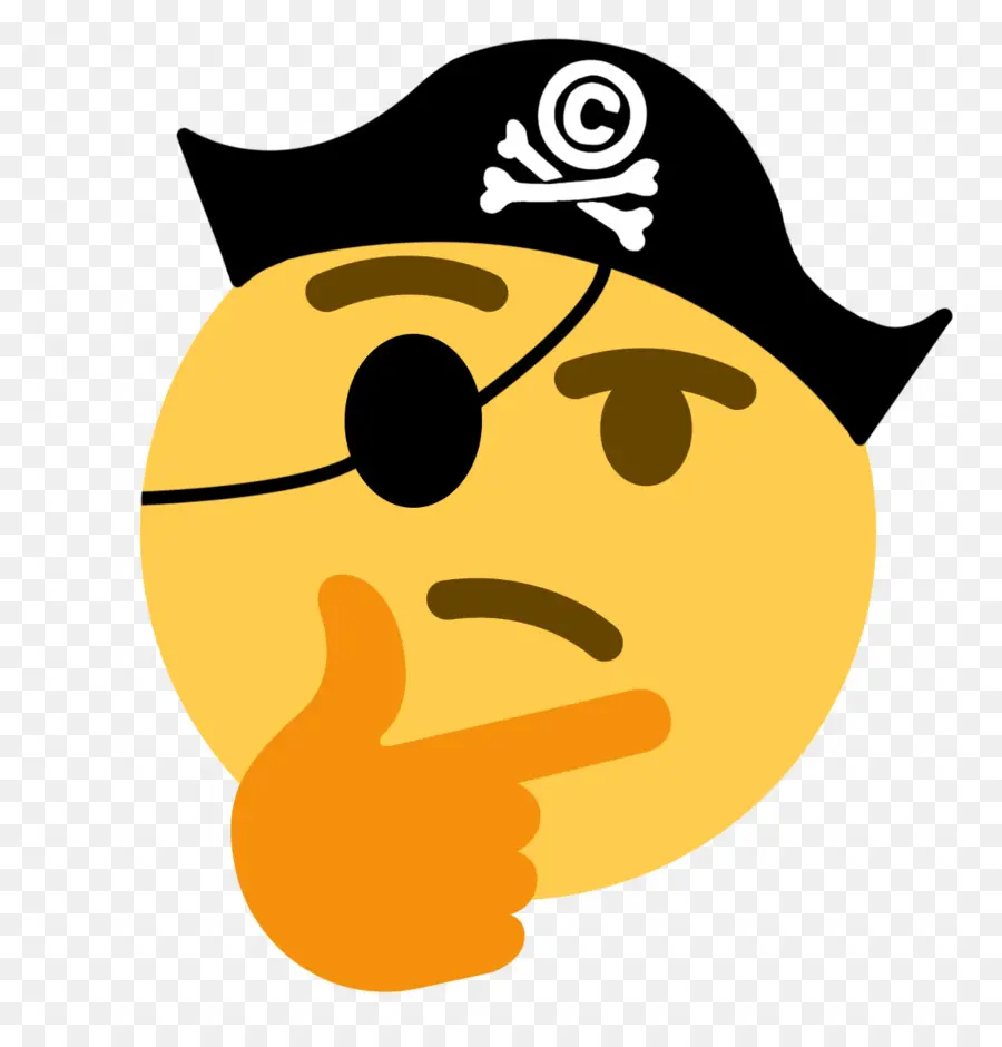 Emoji Pirata，Pirata PNG