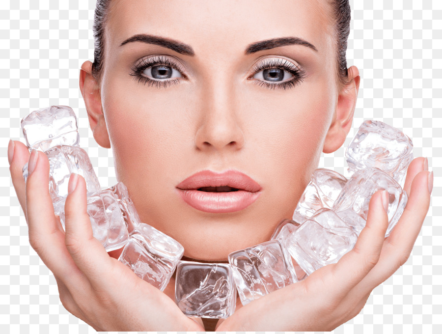 Mujer Con Hielo，Rostro PNG