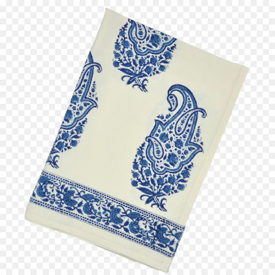 Toalla Estampada Azul，Tela PNG