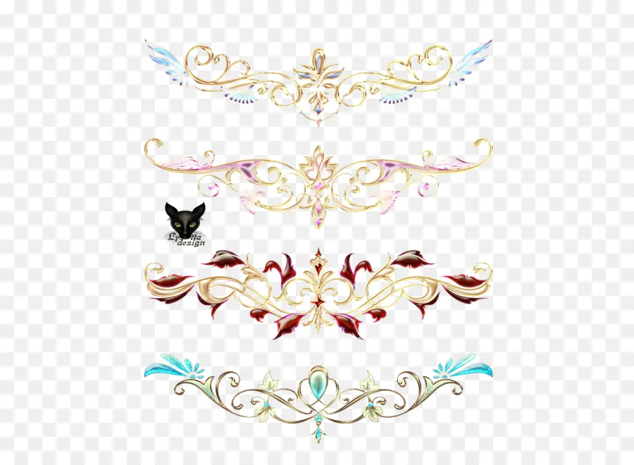 Diseños Ornamentales，Floral PNG