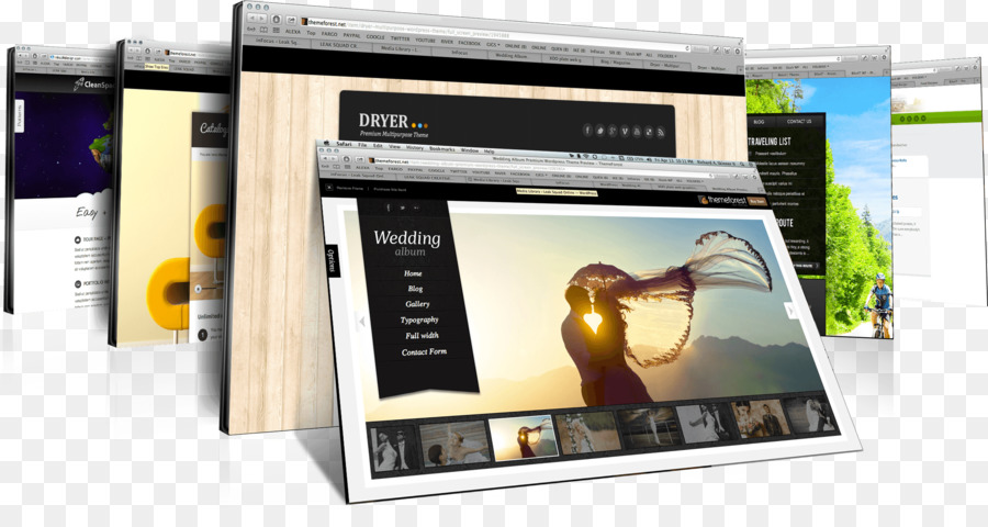 Desarrollo Web，El Diseño Web Responsivo PNG