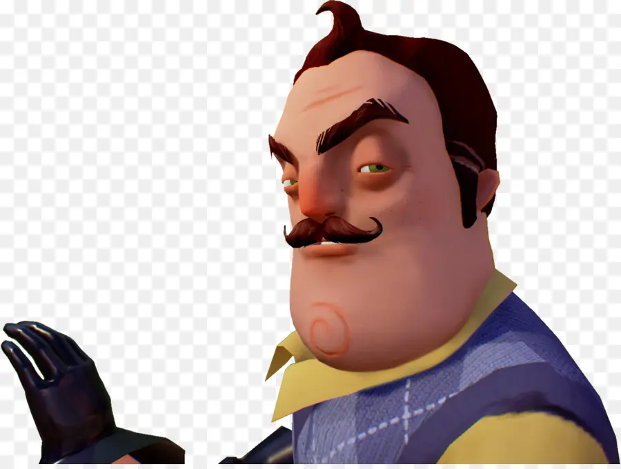 Personaje De Dibujos Animados，Bigote PNG